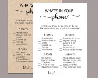 Whats inside of your cellular phone Etsy photo relating to What's in Your Cell Phone Game Free Printable known as Whats in just your mobile phone Etsy